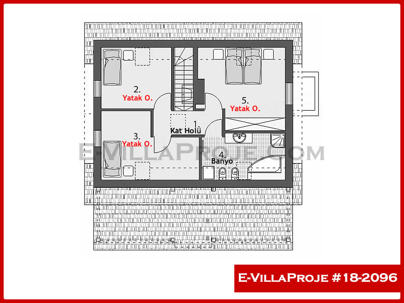 Ev Villa Proje #18 - 2096 Galeri Görseli 3