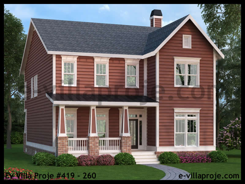Ev Villa Proje #419 - 260 Ana Görsel